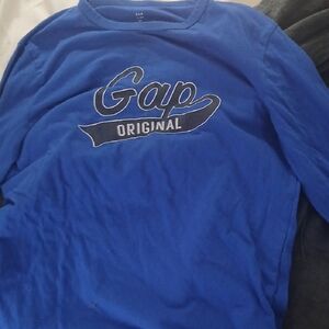GAP Royal Blue Original Logo Shirt